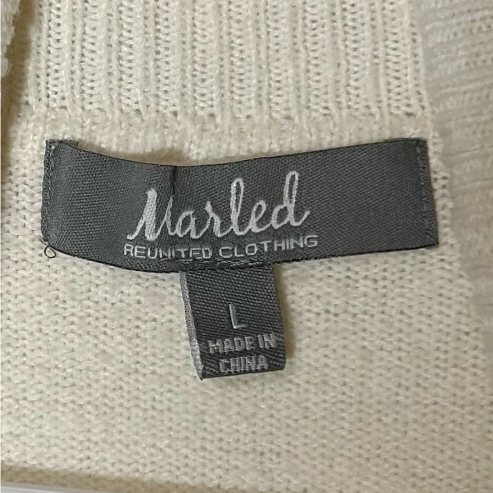 Marled chic cream